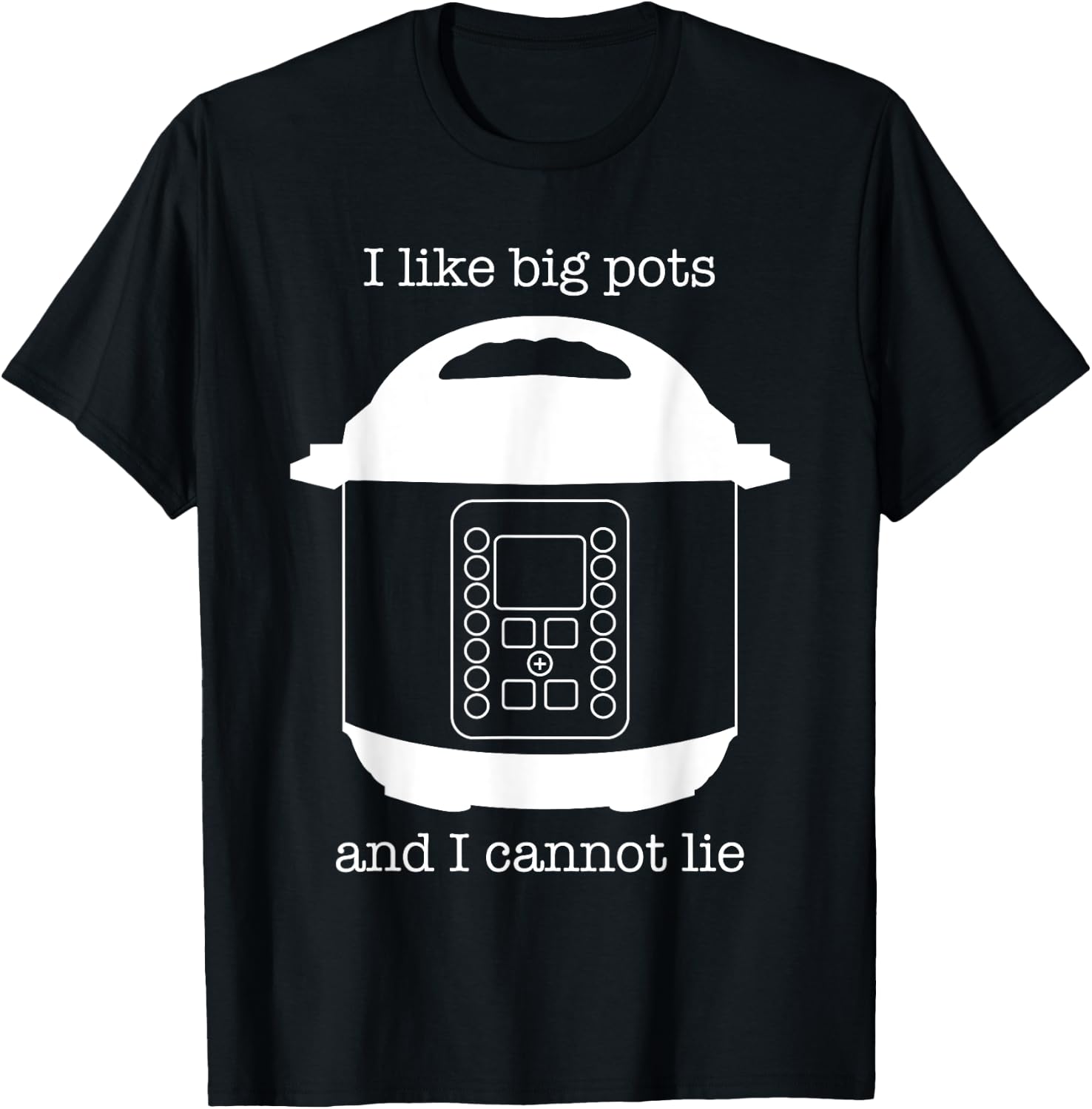Instant Cook Pot Funny Shirt T-Shirt - T-Shirt | Black
