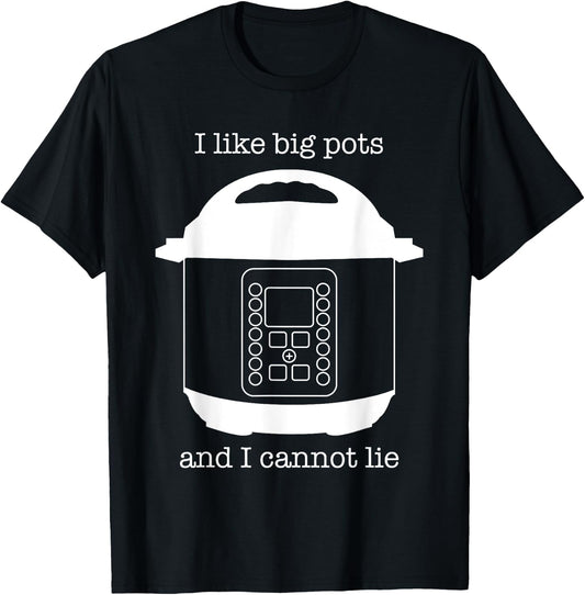 Instant Cook Pot Funny Shirt T-Shirt - T-Shirt | Black