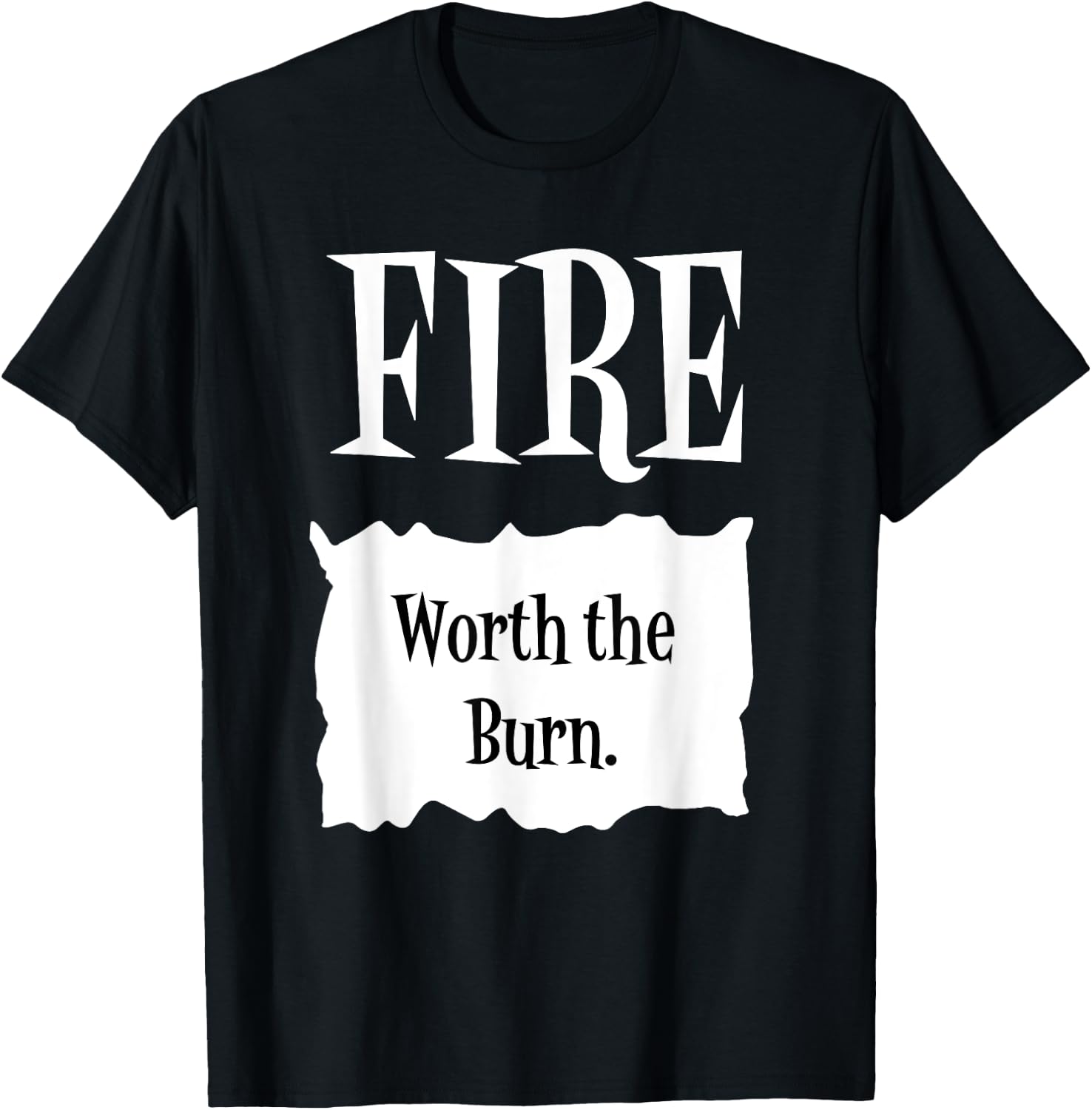 FIRE - Hot Packet Halloween Taco Costume T-Shirt - T-Shirt | Black