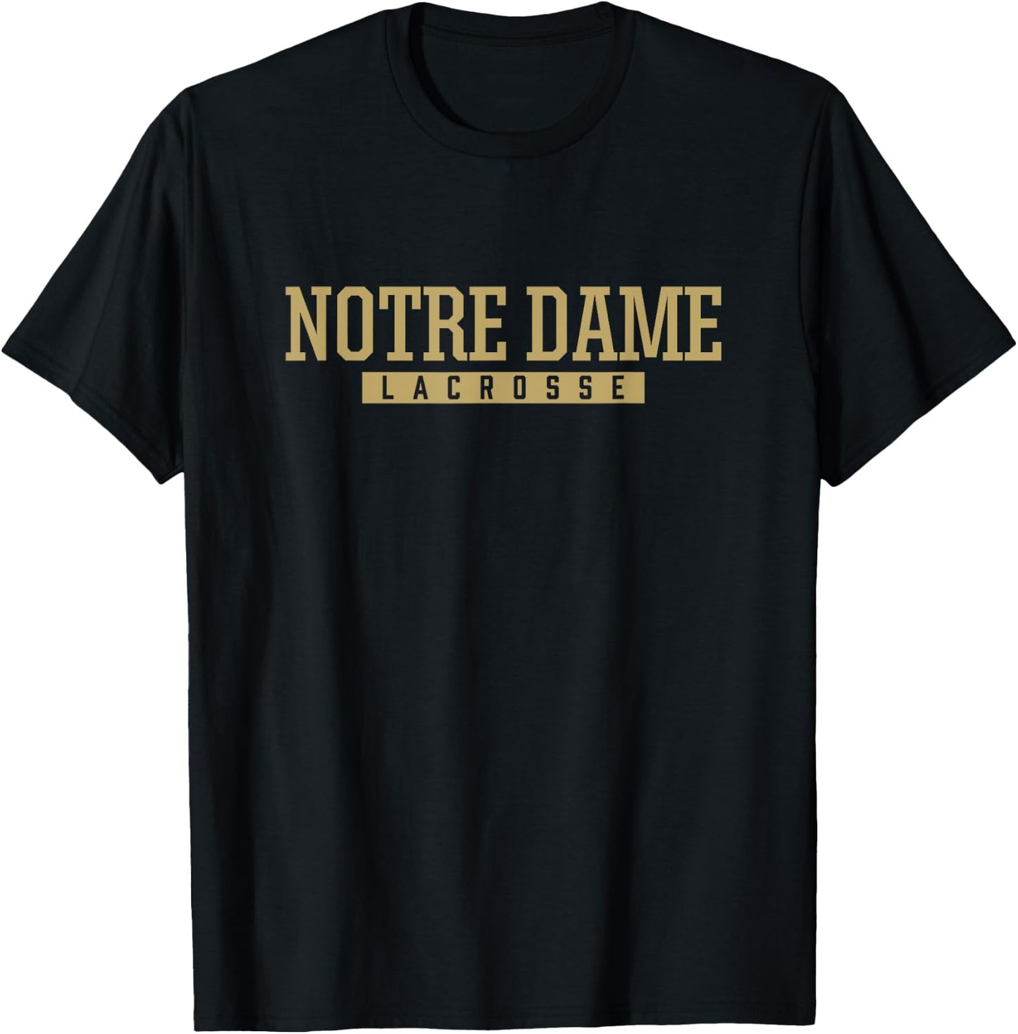 Notre Dame High School Lacrosse T-Shirt - T-Shirt | Black