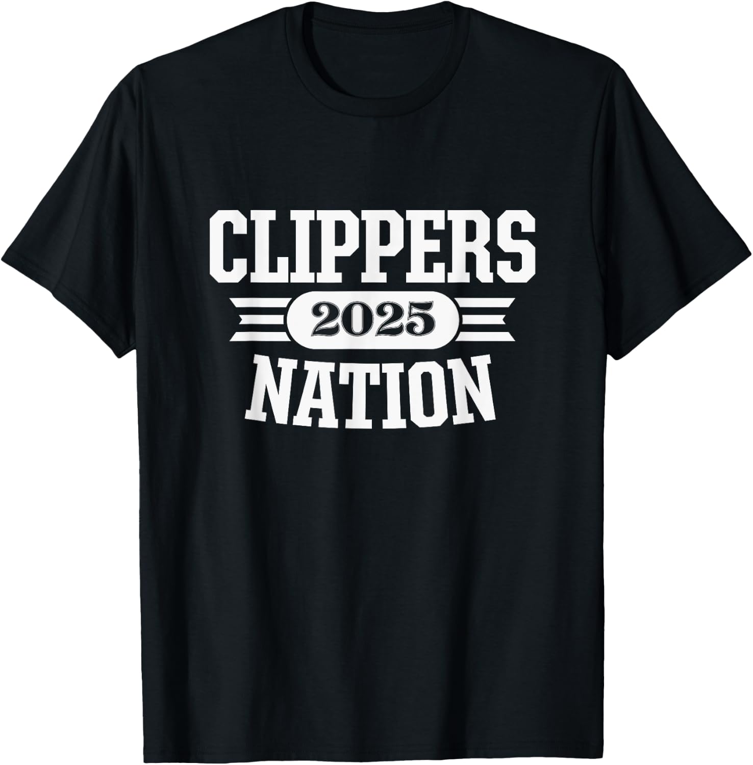Falmouth Clippers Nation 2025 T-Shirt - T-Shirt | Black