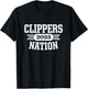 Falmouth Clippers Nation 2025 T-Shirt - T-Shirt | Black