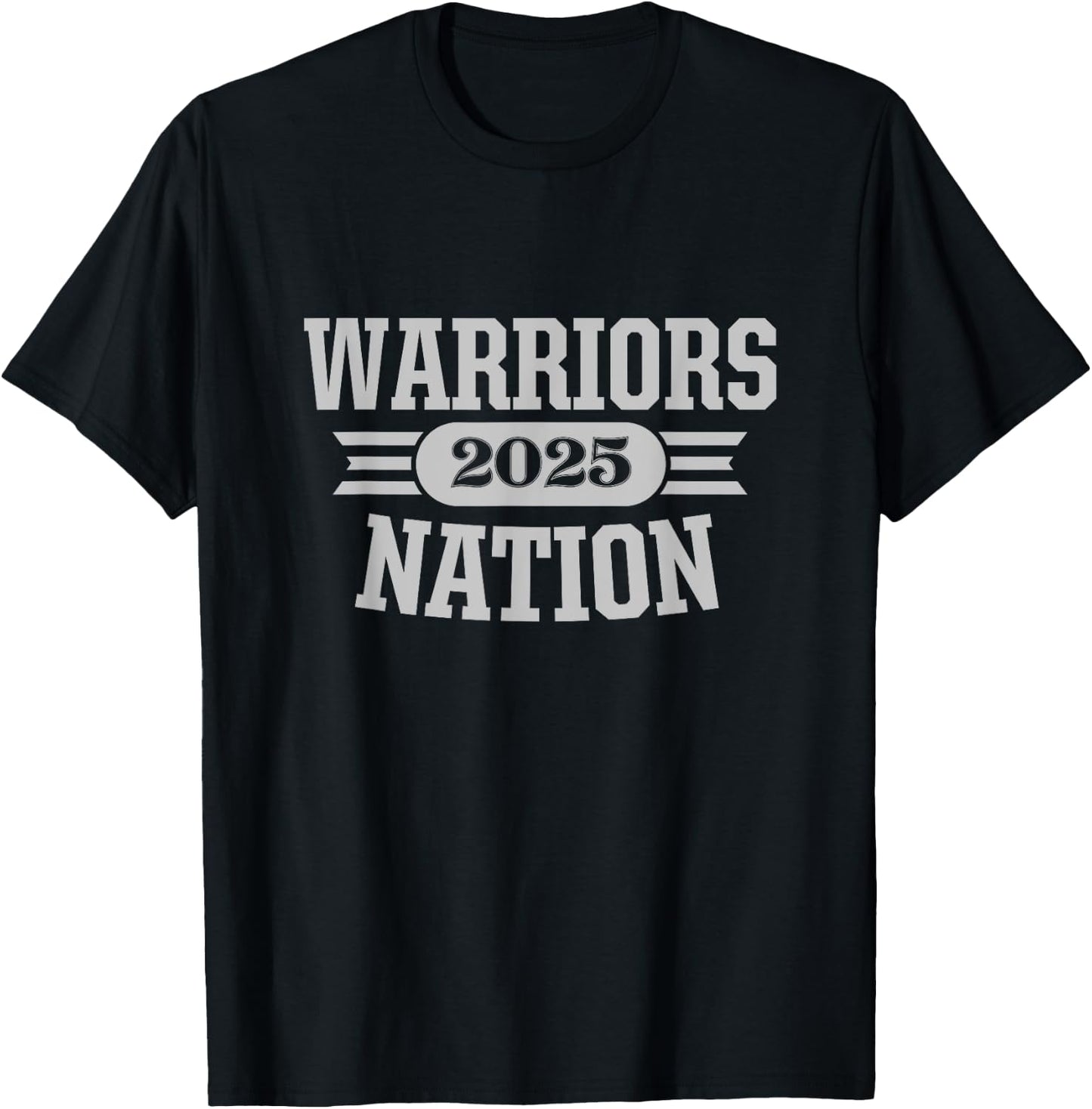 Brainerd Warriors Nation 2025 T-Shirt - T-Shirt | Black