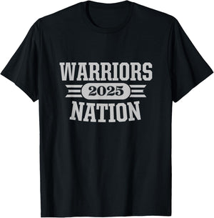 Brainerd Warriors Nation 2025 T-Shirt - T-Shirt | Black