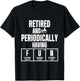 Chemical Engineer Retired Retirement Fun Engineering Gifts T-Shirt - T-Shirt | Black
