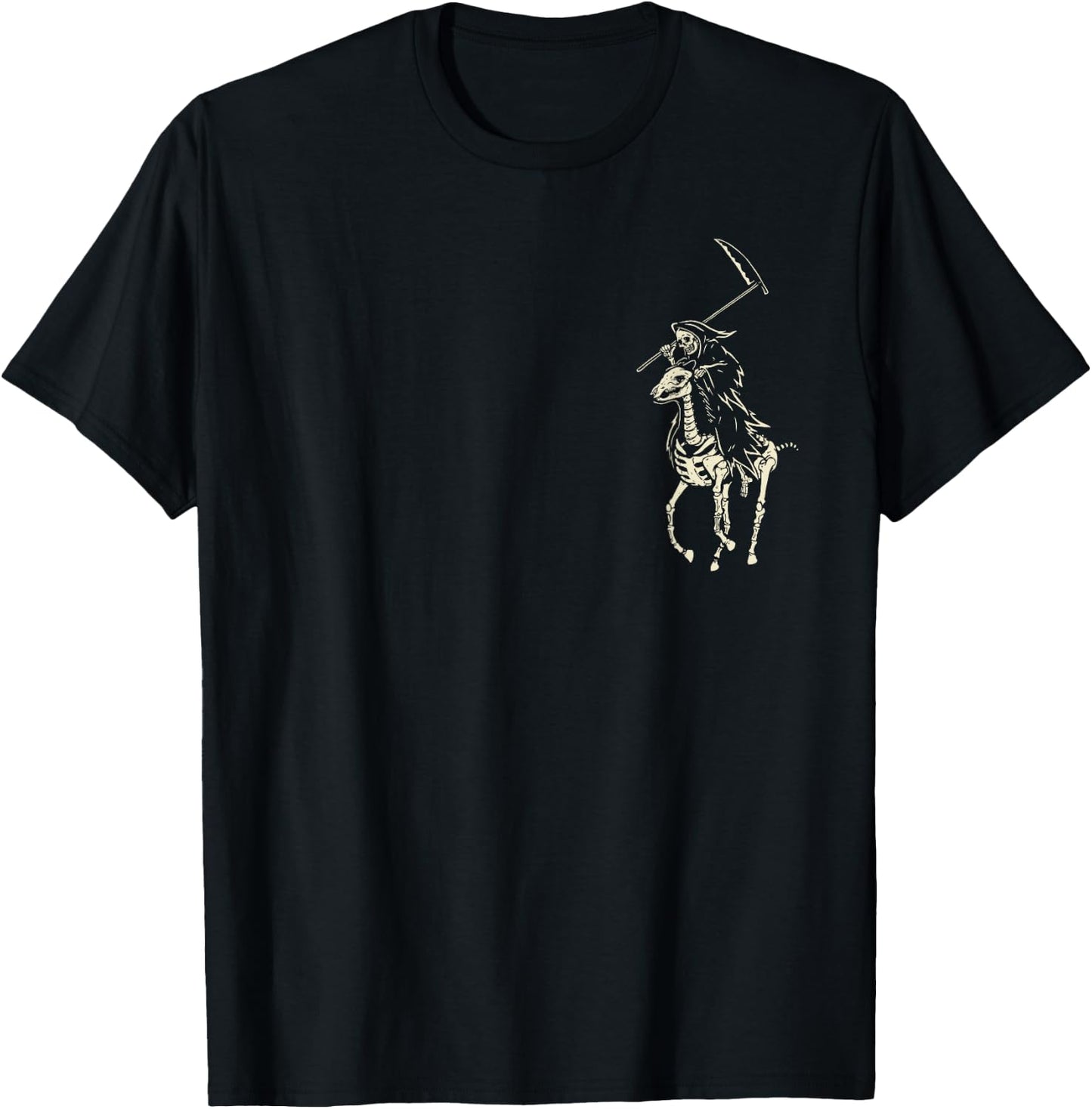 Polo Grim Reaper Vintage Death T-Shirt - T-Shirt | Black