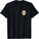 Security Officer Enforcement Badge Police Guards Duty T-Shirt - T-Shirt | Black