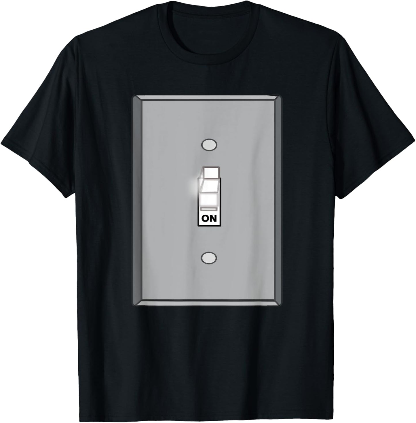 Light Switch & Bulb: Halloween Matching Couple Shirts T-Shirt - T-Shirt | Black