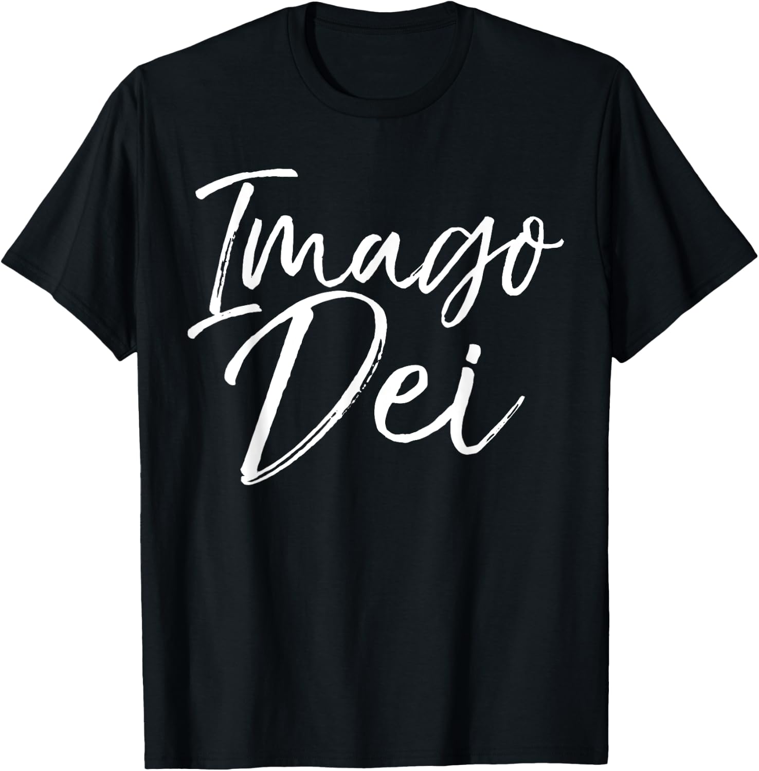 Imago Dei Shirt God's Image Vintage Bold Christian T-Shirt - T-Shirt | Black