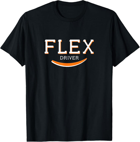 Flex Delivery Driver T-Shirt - T-Shirt | Black