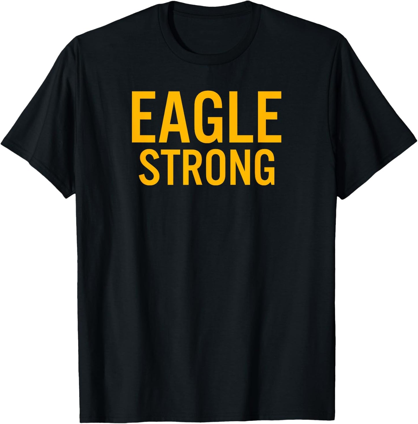 Eisenhower Eagles Strong T-Shirt - T-Shirt | Black