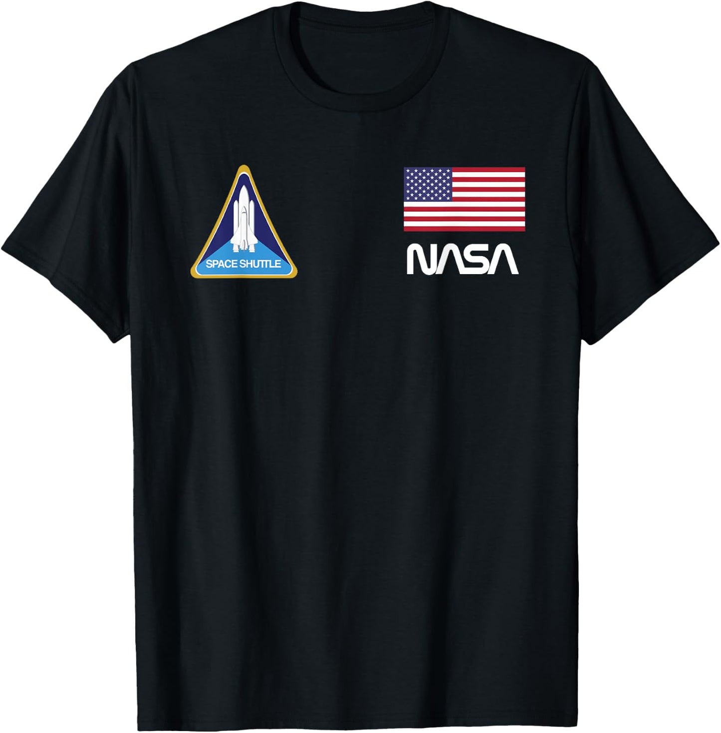 NASA Space Shuttle Challenger Crew T-Shirt - T-Shirt | Black