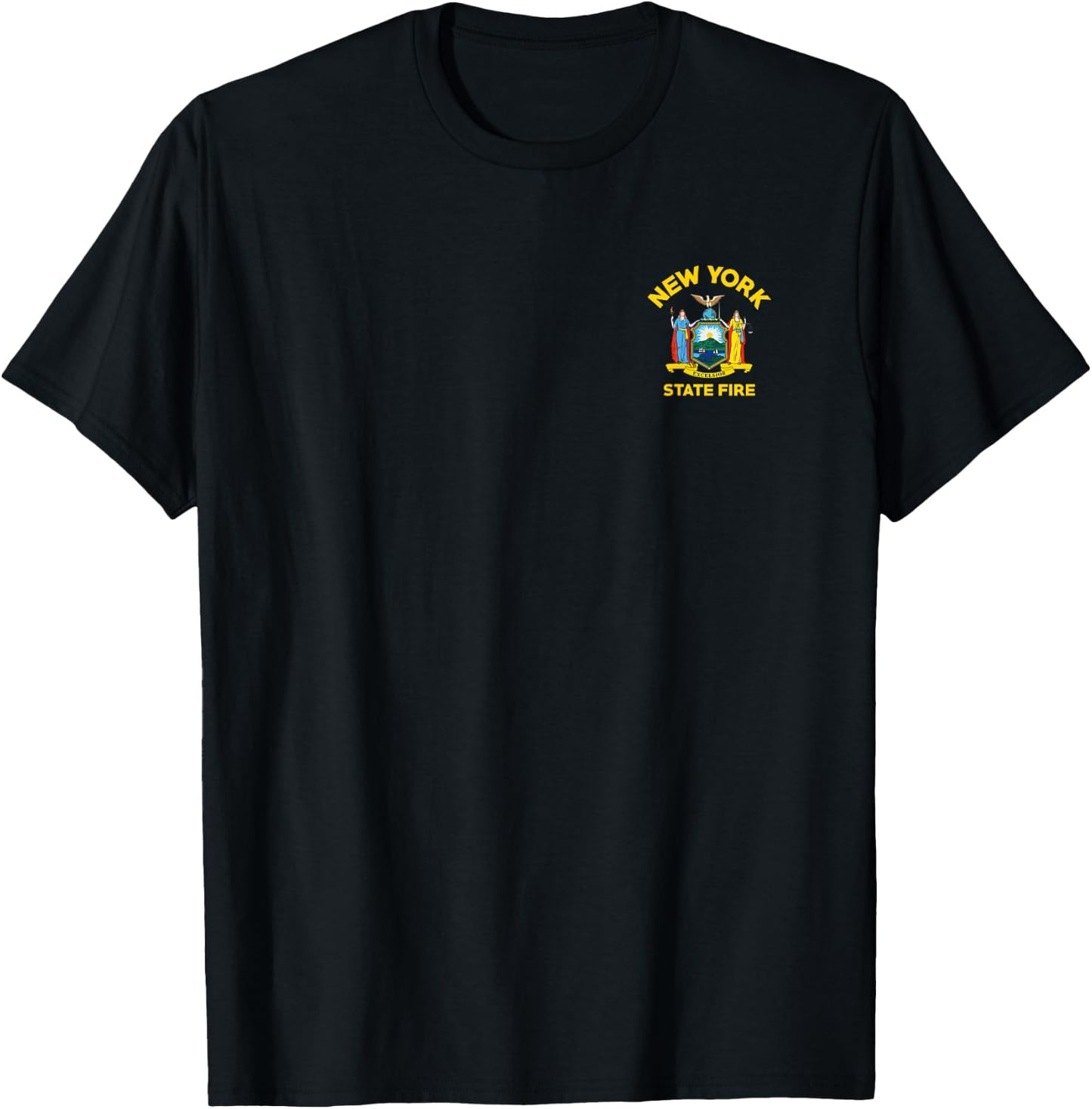 New York Fire Rescue Department Firefighters Firemen T-Shirt - T-Shirt | Black