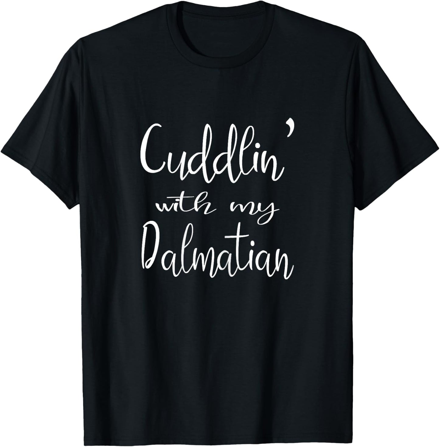 Dalmatian Dog Mom Shirt Matching Dog Pajamas Dalmatian Shirt Women Kids T-Shirt - T-Shirt | Black