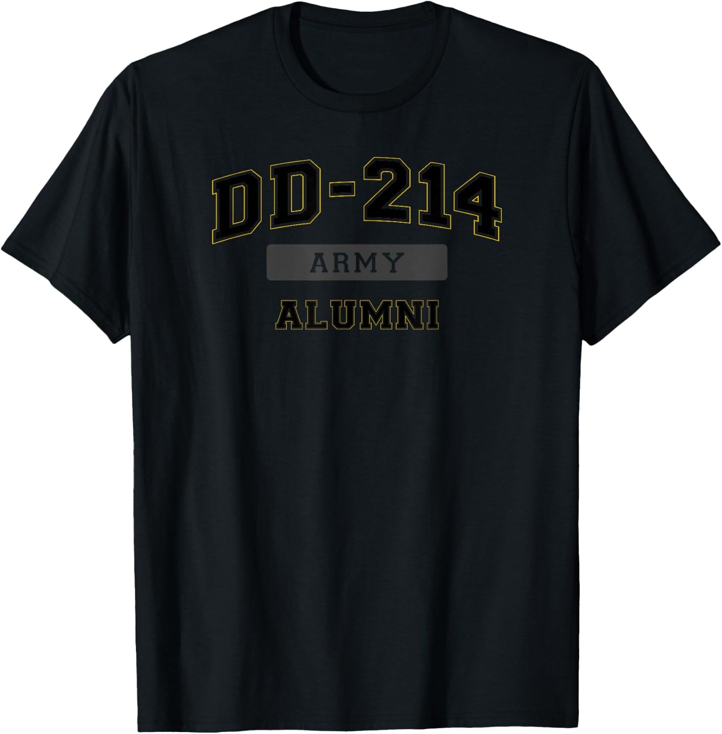 DD-214 US Army Alumni T-Shirt - T-Shirt | Black