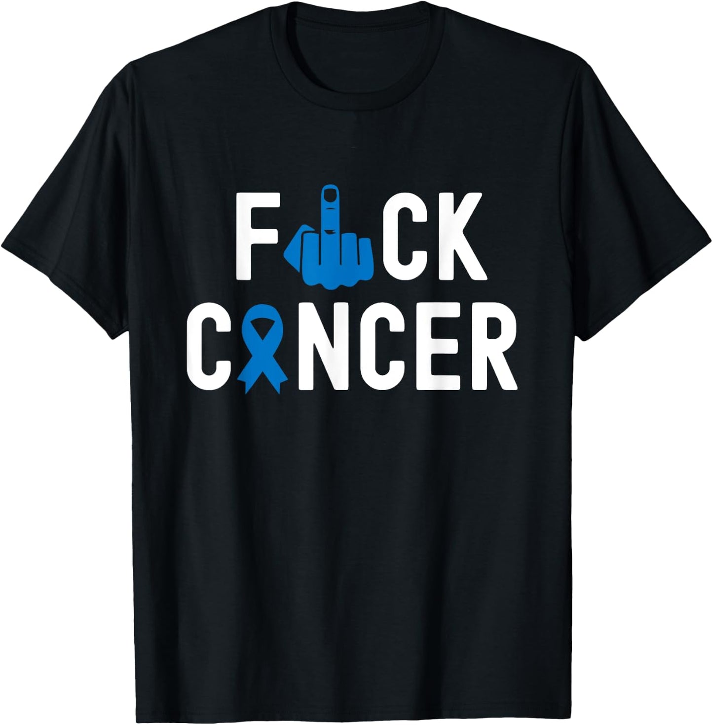 Fuck Cancer - Awareness Shirt For Cancer Survivor T-Shirt - T-Shirt | Black