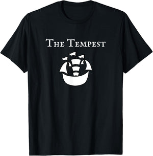 The Tempest Shakespeare Play Actor T-Shirt - T-Shirt | Black