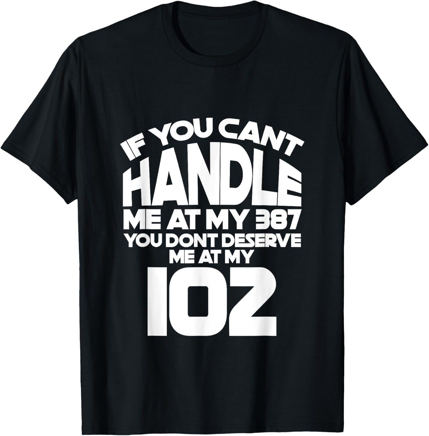 You Can't Handle Me Diabetes Diabetic Insulin Funny Gift T-Shirt - T-Shirt | Black