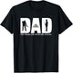 Dad The Shark The Myth The Legend Men's Pool Player T-Shirt - T-Shirt | Black
