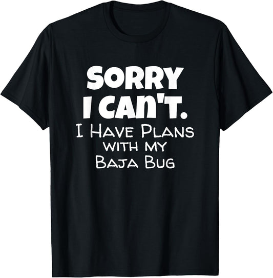 Funny Baja Bug Vehicle Off Road Lover T-Shirt - T-Shirt | Black