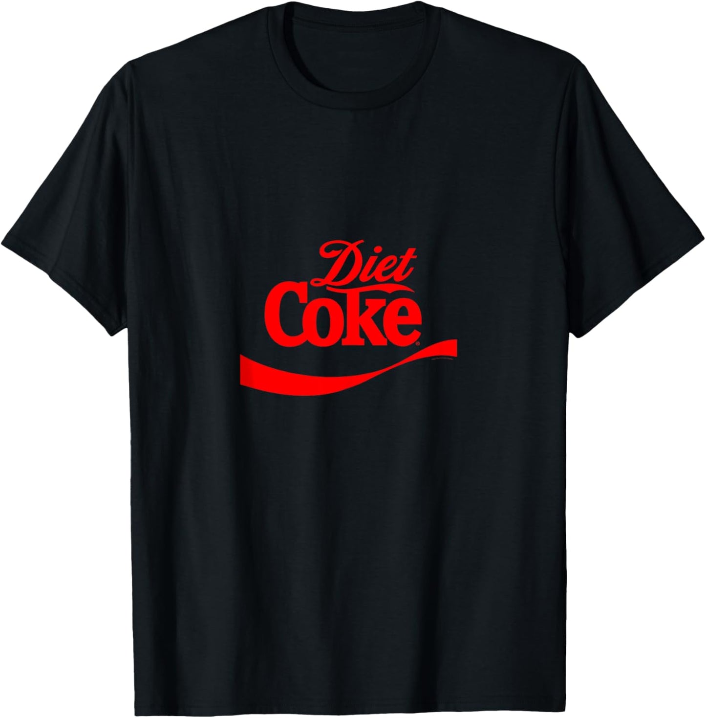 Coca-Cola Classic Diet Coke Red Label T-Shirt - T-Shirt | Black