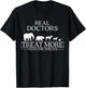 Veterinarian Vet Tech Gift Shirt Animal Lover T-Shirt - T-Shirt | Black