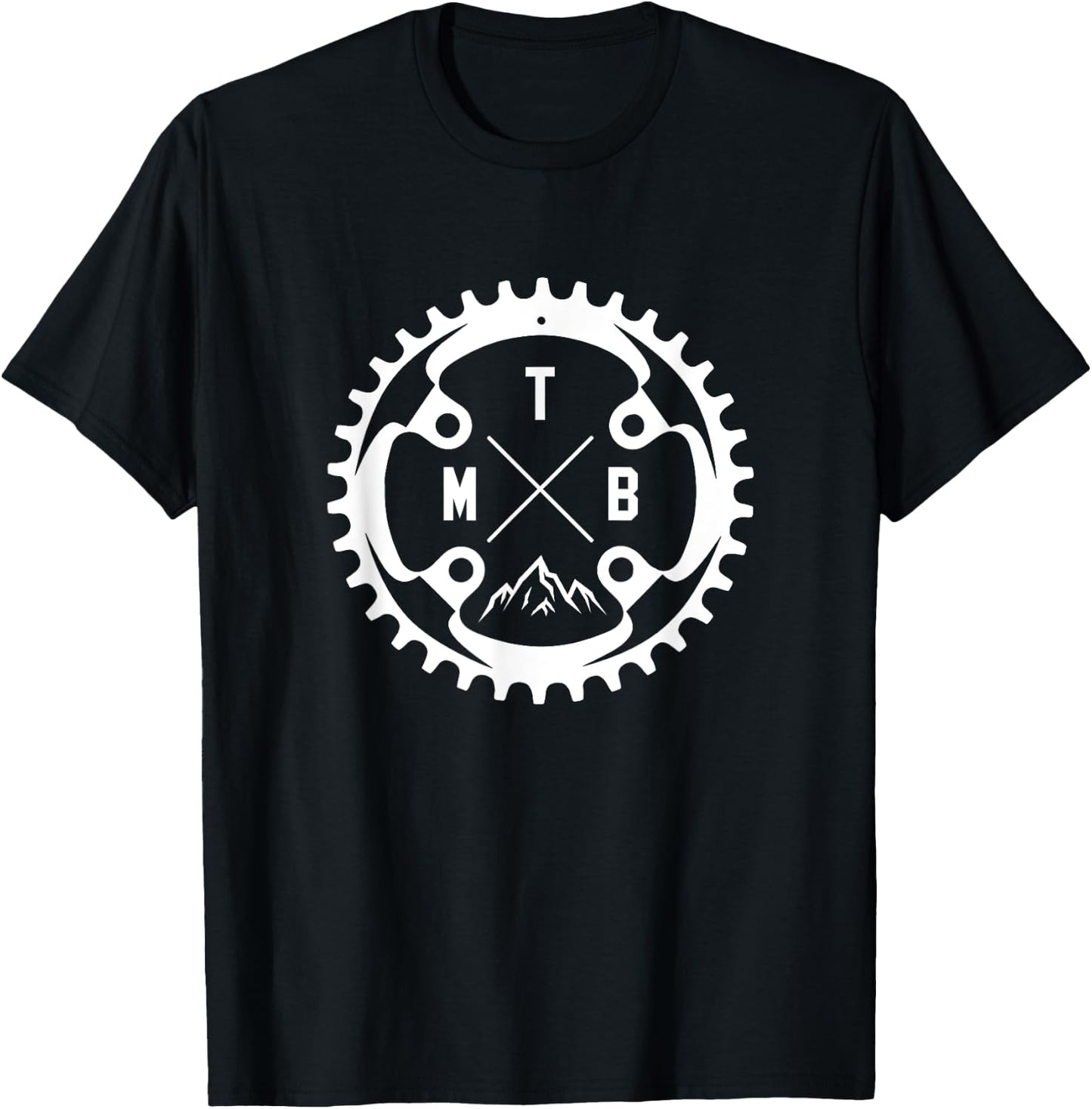 Mountain Bike Shirt MTB Downhill Biking Biker Gift T-Shirt - T-Shirt | Black