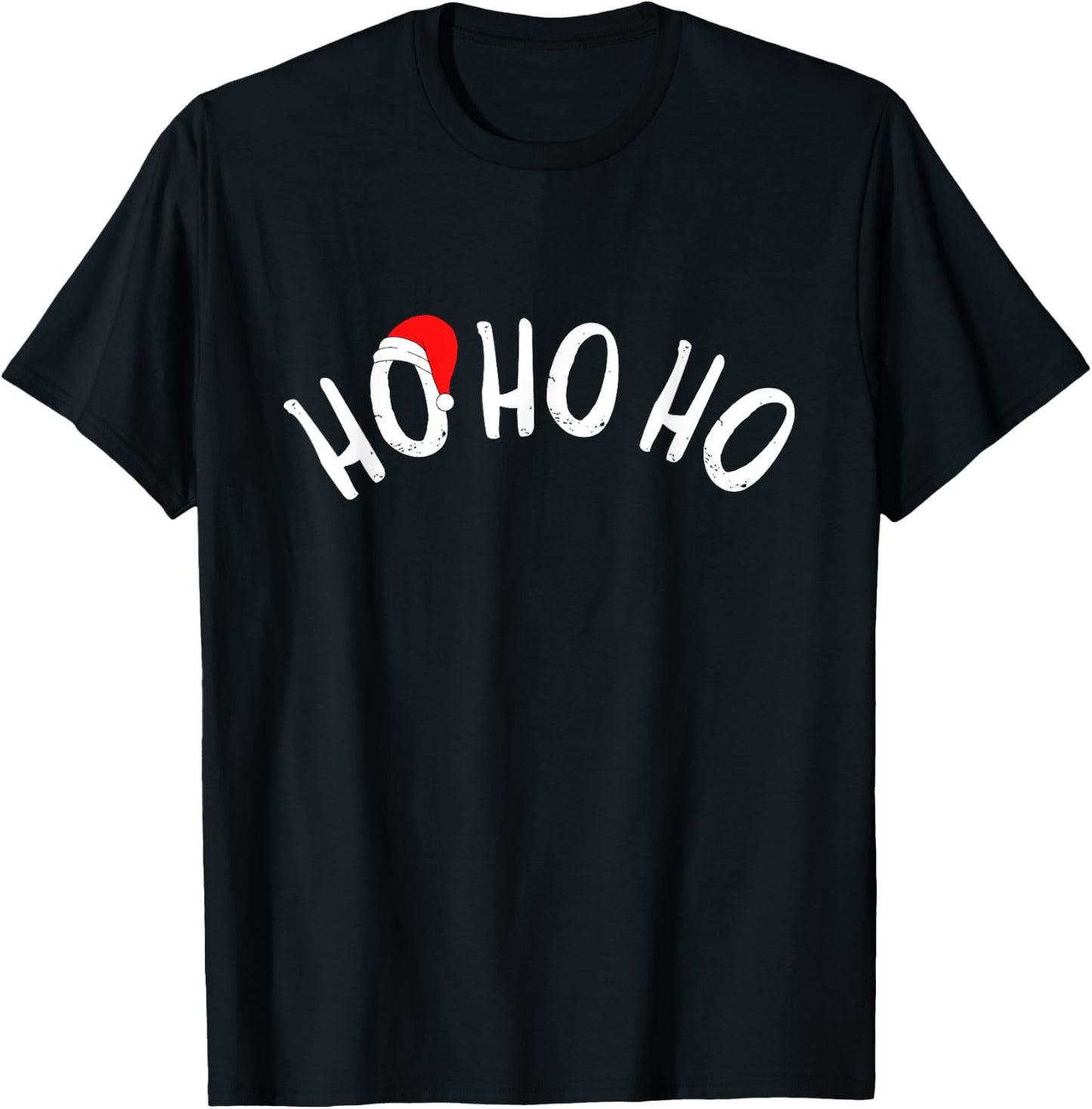Hohoho Gay Christmas T-Shirt - T-Shirt | Black