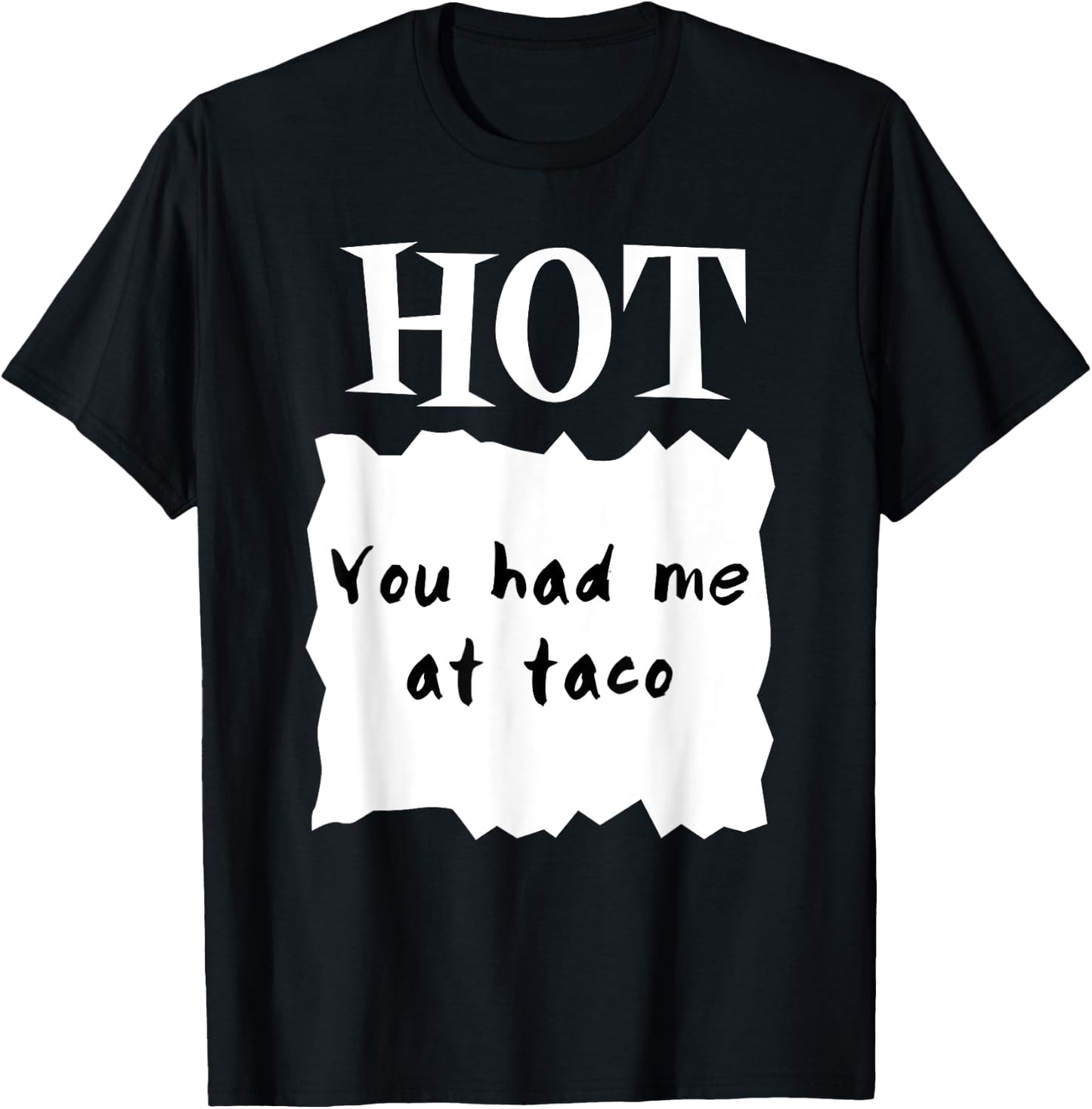 HOT SAUCES Group Halloween Costumes TACO SAUCE shirt T-Shirt - T-Shirt | Black