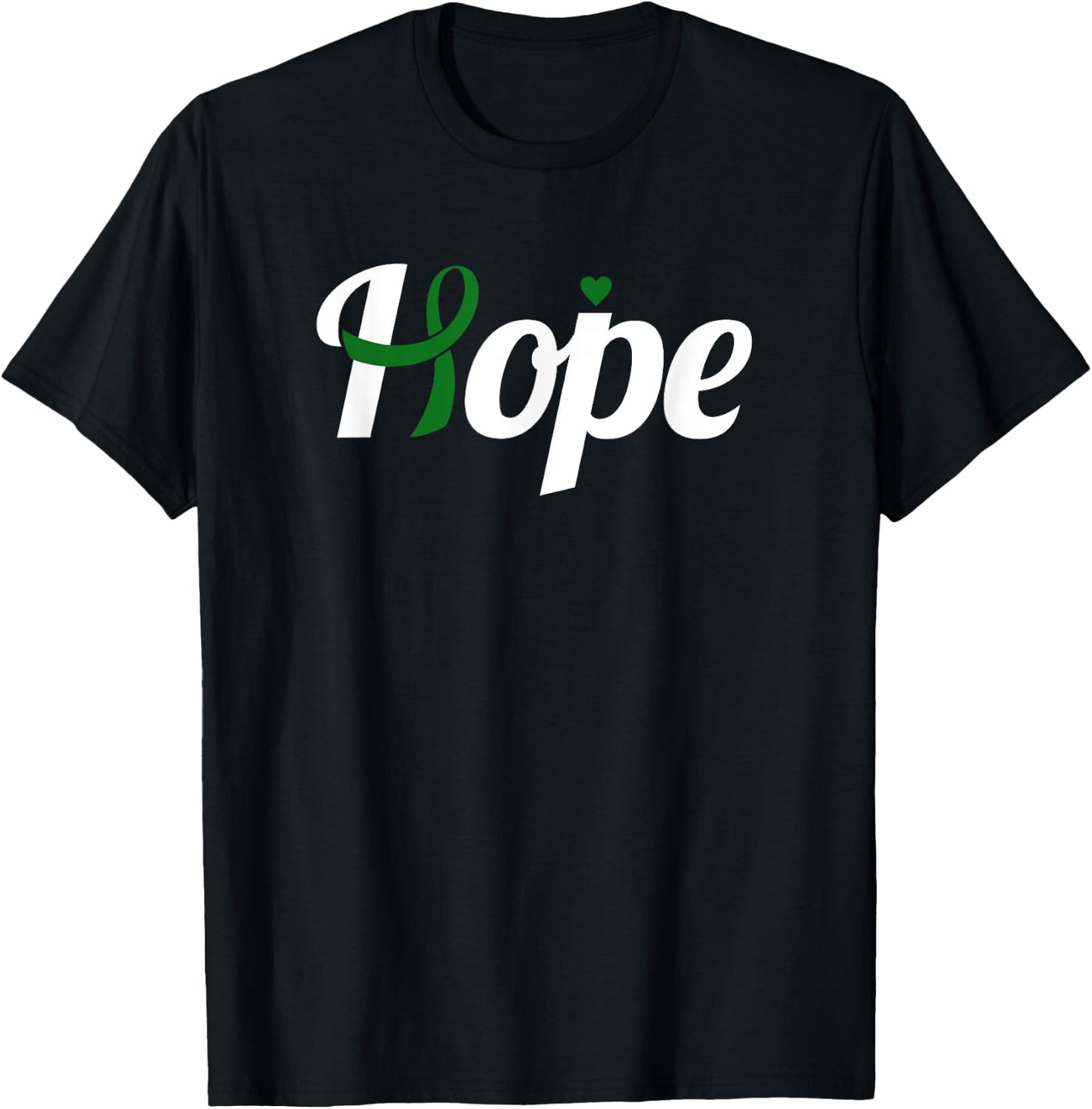Hope - Liver Cancer Shirt Liver Cancer Support Shirt & Gift T-Shirt - T-Shirt | Black