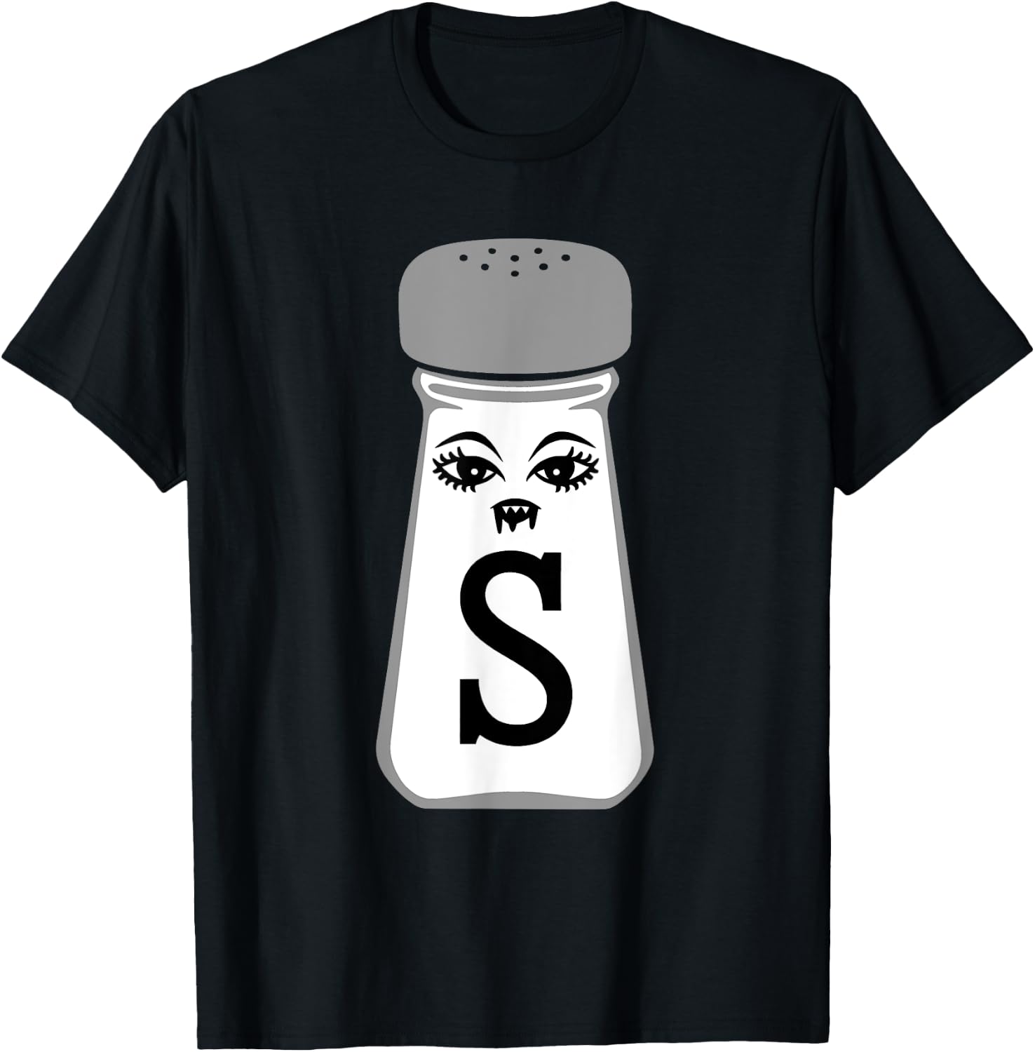 Salt And Pepper Halloween Costume T-Shirt - T-Shirt | Black