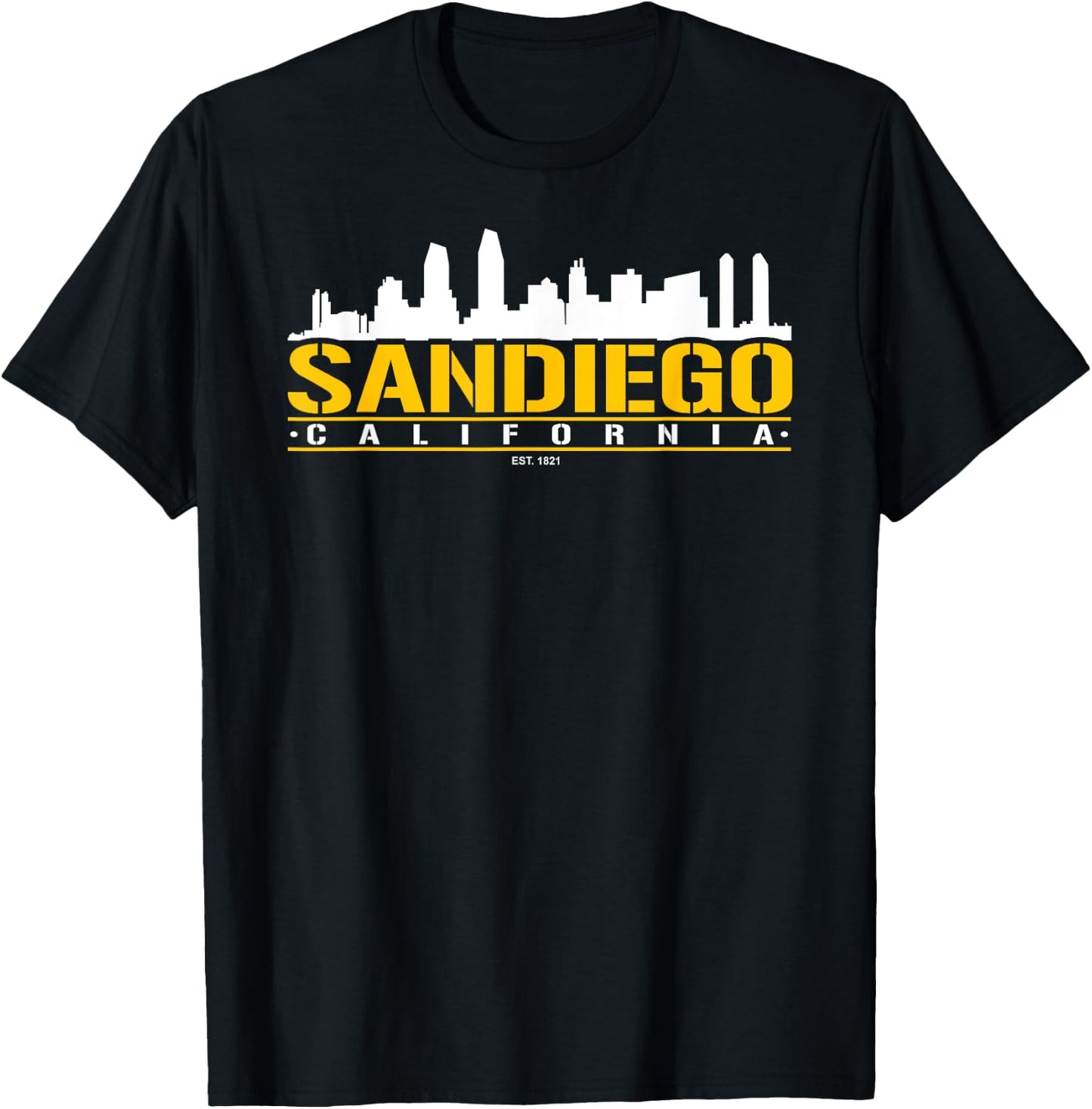 San Diego California Cool design with Classic Look T-Shirt - T-Shirt | Black