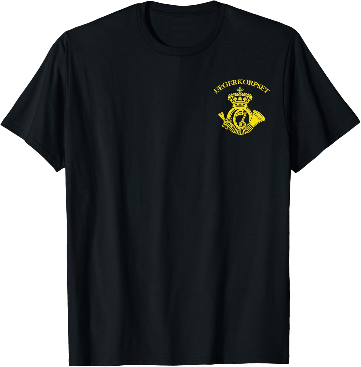 Jaeger Hunter Corps Danish Special Forces Army T-Shirt - T-Shirt | Black