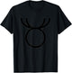 Cuckold Horns Symbol T-Shirt - T-Shirt | Black