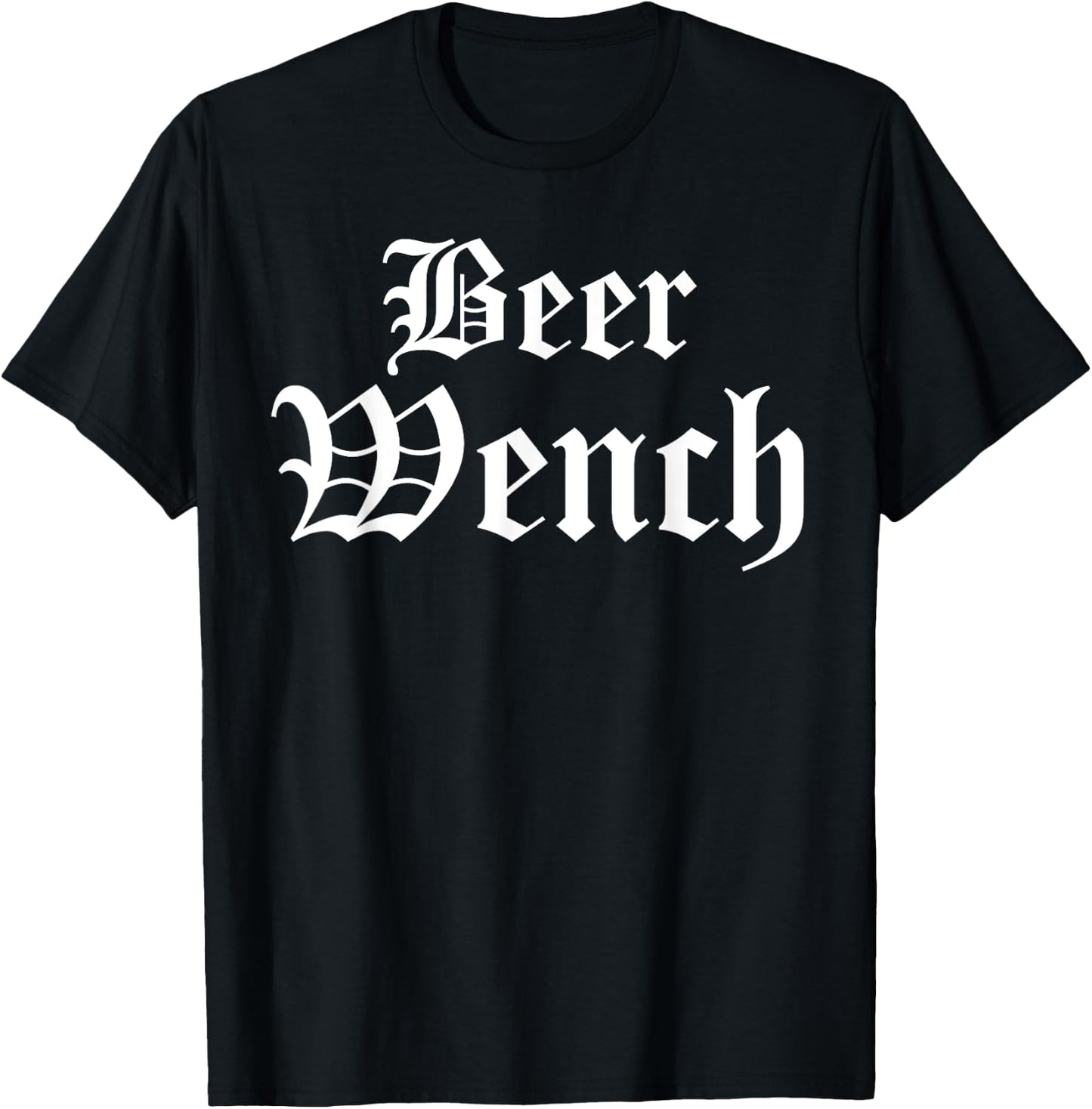 Beer Wench Ren Faire Medieval T-Shirt - T-Shirt | Black