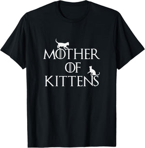 Women's Mother Of Kittens Women's / Mother Of Cats T Shirt T-Shirt - T-Shirt | Black