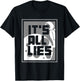Fake Moon Landing Gift A Conspiracy Theorist T-Shirt - T-Shirt | Black