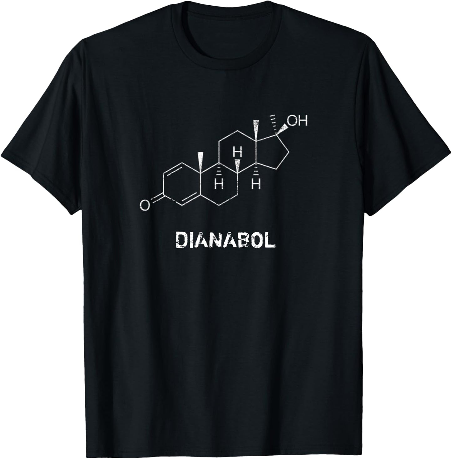 Bodybuilding Dianabol Steroid Shirt - Gift Gym T-Shirt - T-Shirt | Black