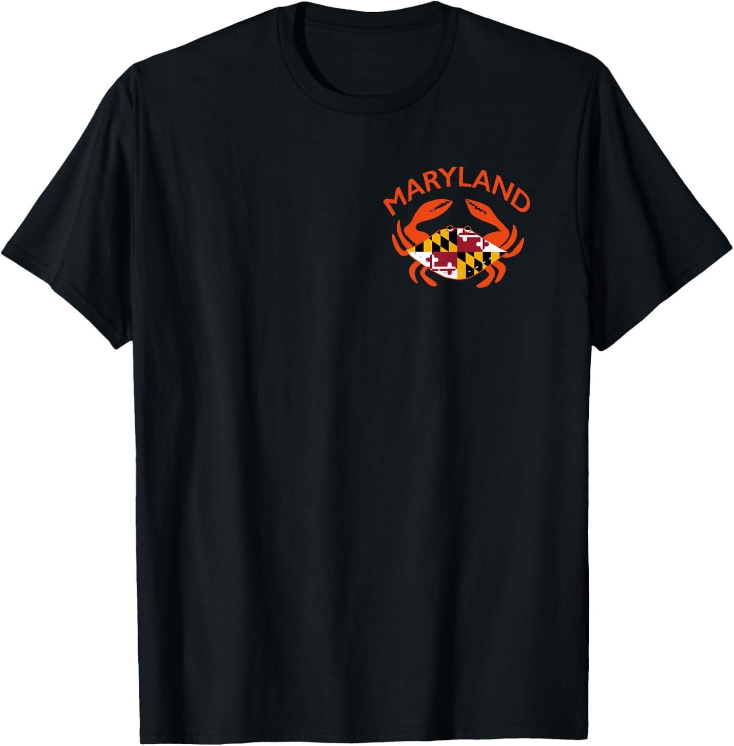 Maryland Crab - State Pride Seafood T-Shirt - T-Shirt | Black