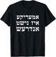 Jewish Chabad Slang America Is No Different Kinus Hashluchim T-Shirt - T-Shirt | Black