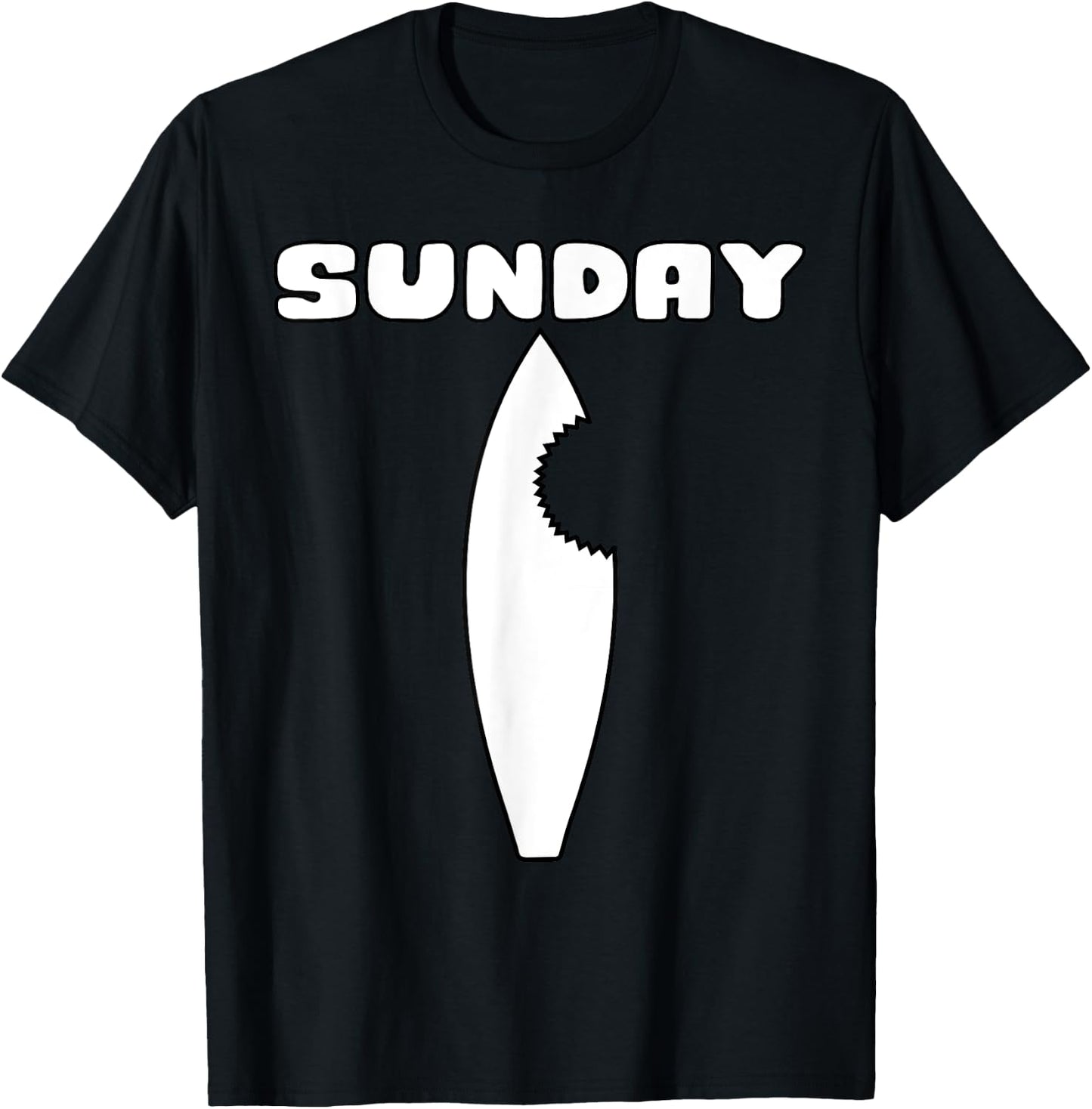 Days of the Week , Costume, Shark T-Shirt - T-Shirt | Black