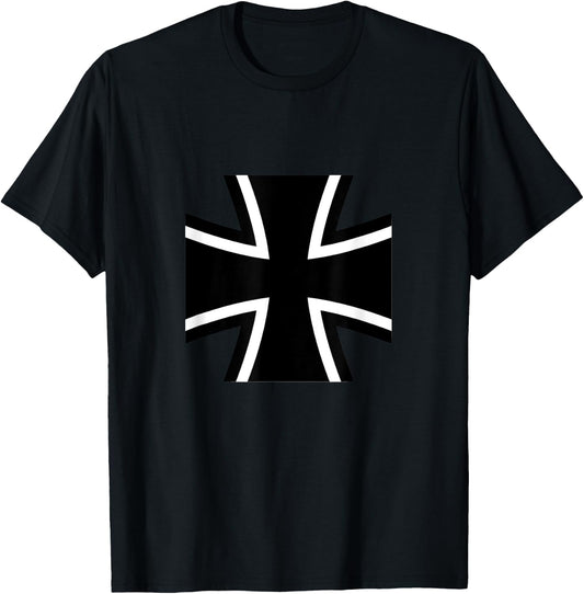 German Army Cross - Federal Army T-Shirt - T-Shirt | Black