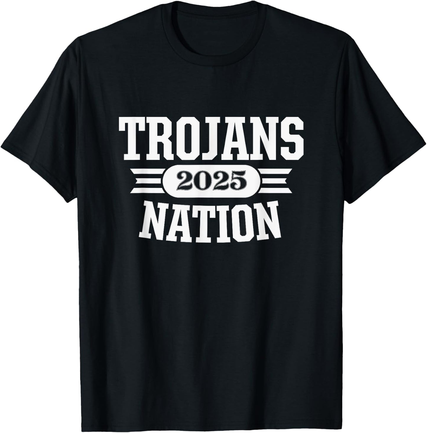 Monroe Trojans Nation 2025 T-Shirt - T-Shirt | Black
