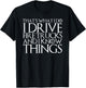 That's What I Do I Drive Fire Trucks and I Know Things T-Shirt - T-Shirt | Black