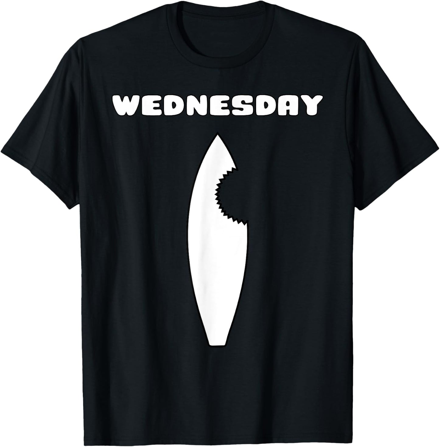 Days of the Week , Costume, Shark T-Shirt - T-Shirt | Black