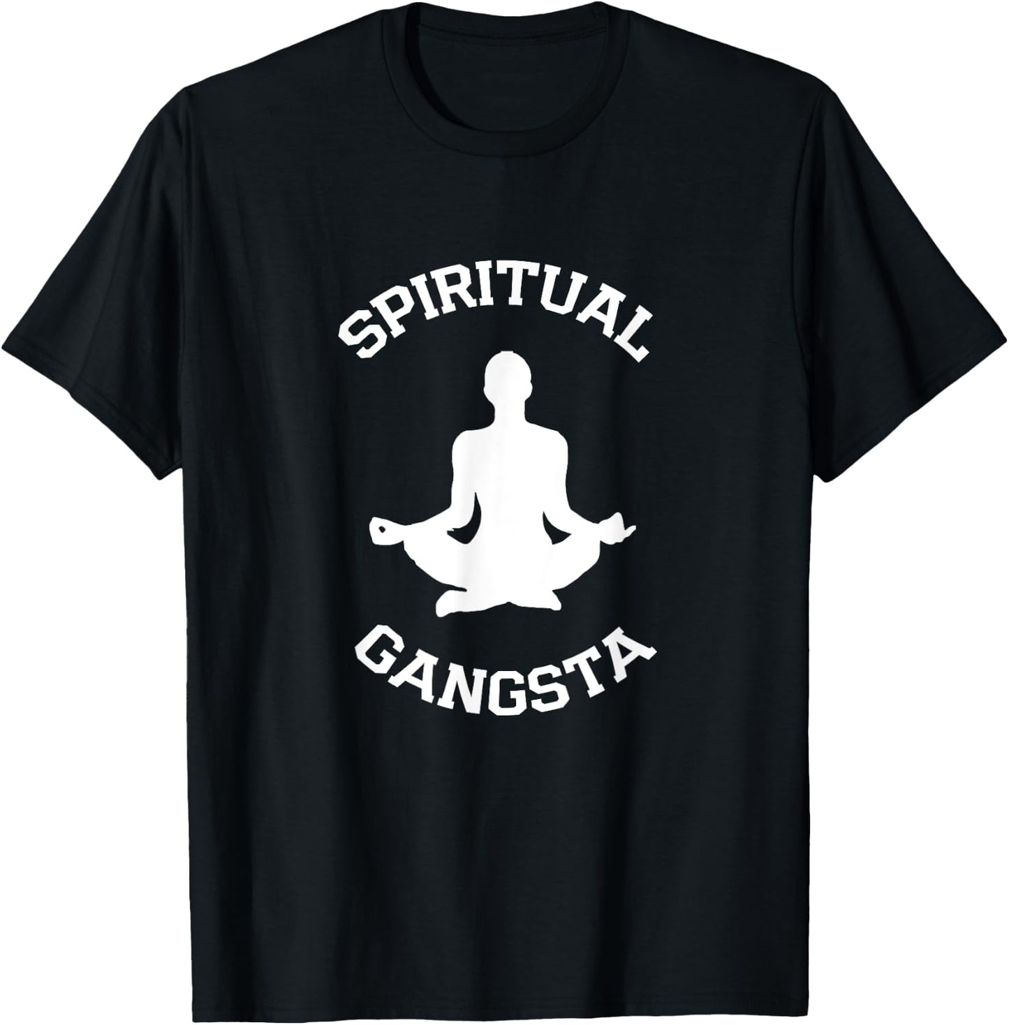 Spiritual Gangsta T Shirts - Yoga T Shirts Women T-Shirt - T-Shirt | Black