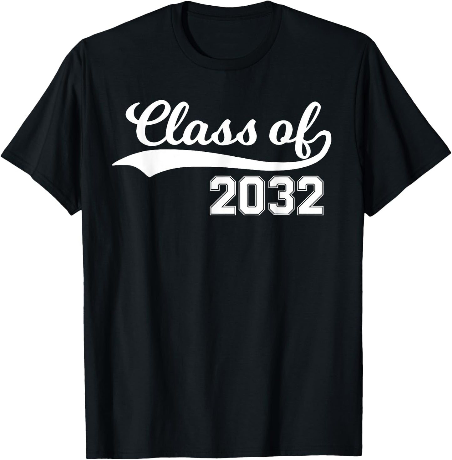 Class of 2032 Grow With Me Shirt First Day of School T-Shirt - T-Shirt | Black