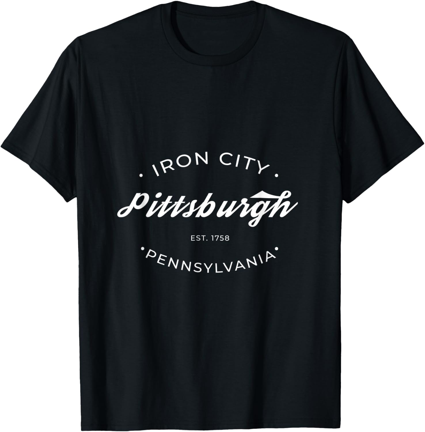 Pittsburgh PA Iron City T-Shirt - T-Shirt | Black