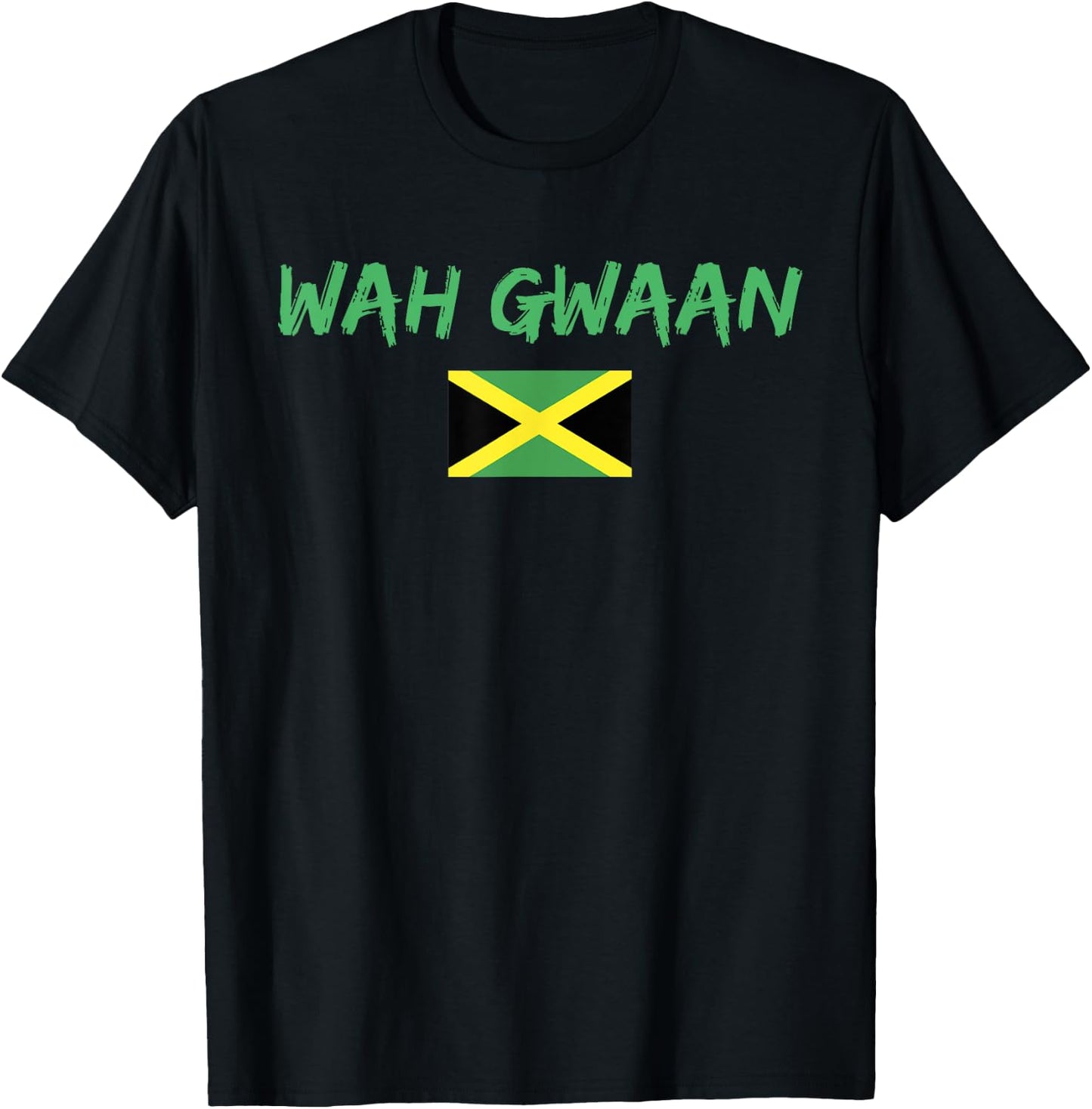 Wah Gwaan Short-Sleeve T-Shirt - T-Shirt | Black