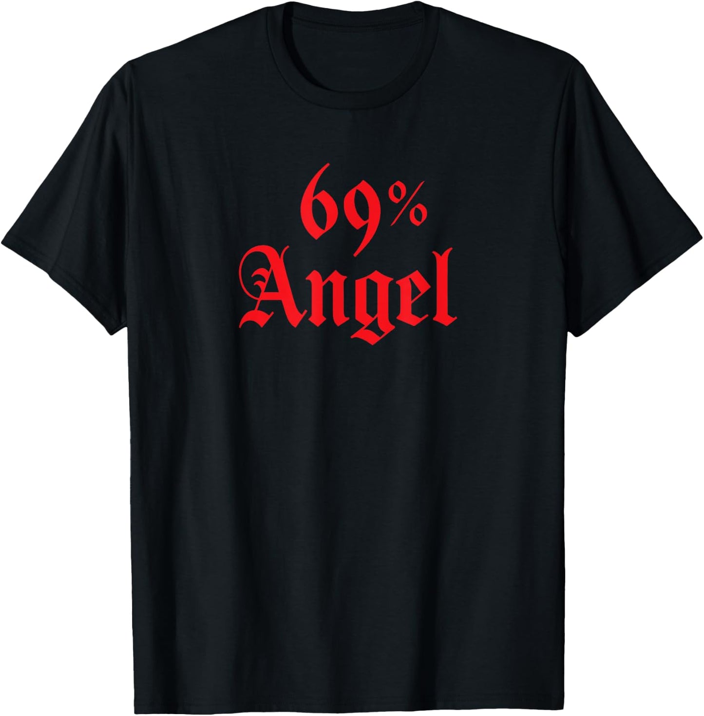 69% Angel T-Shirt - T-Shirt | Black